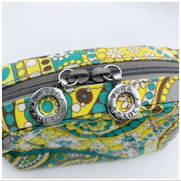 Vera Bradley Medium Lemon Parfait Cosmetic bag EUC‎ - Picture 3 of 10